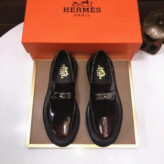 H Classic Casual Leather Shoes