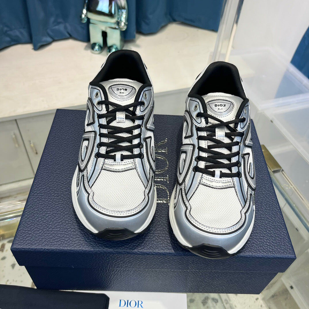 D Reflective dad sneakers