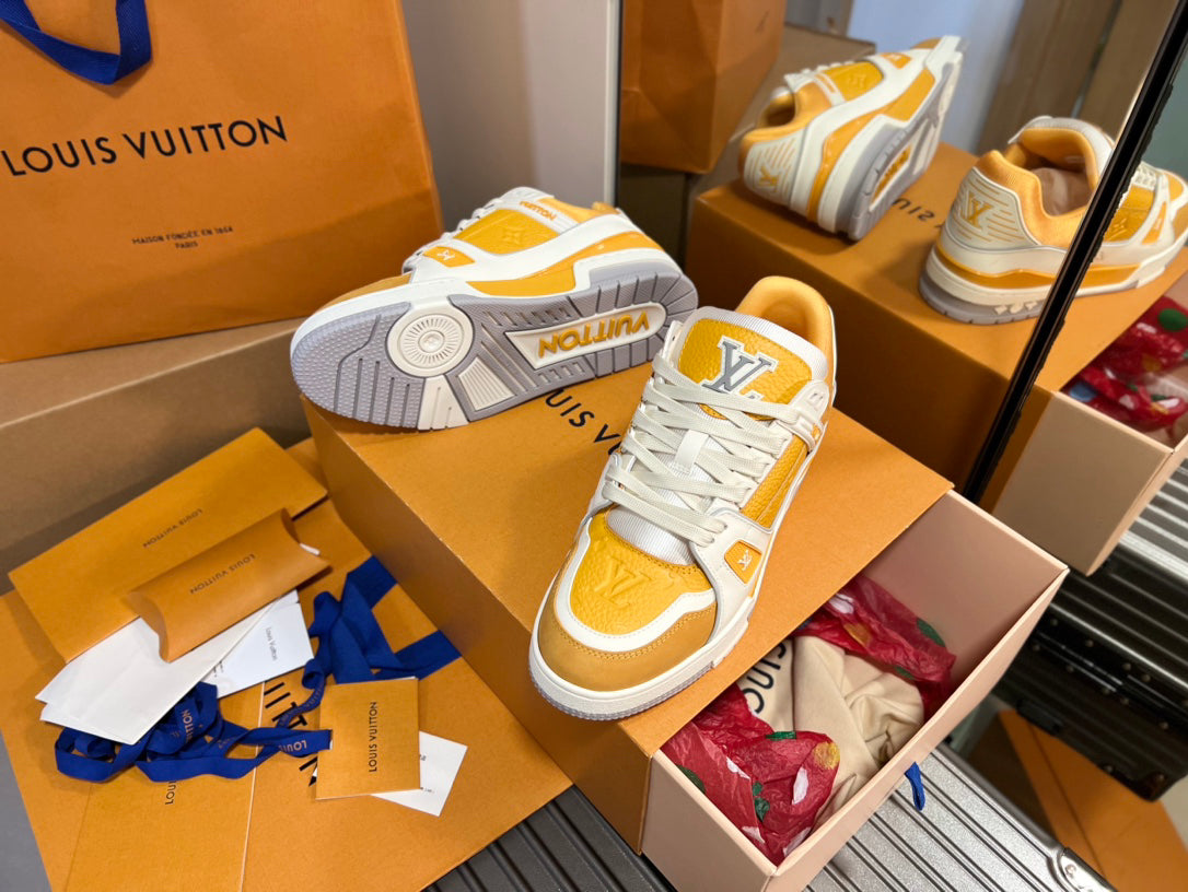 L 25 trainer yellow sneakers