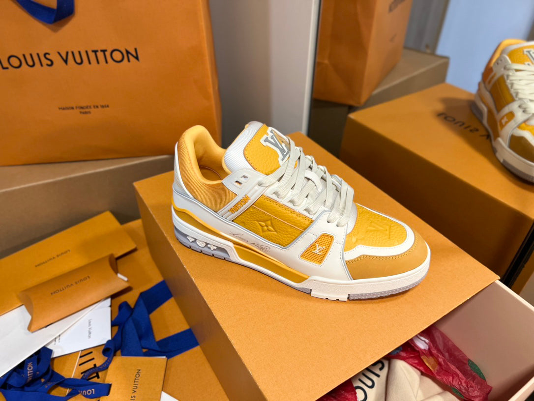 L 25 trainer yellow sneakers