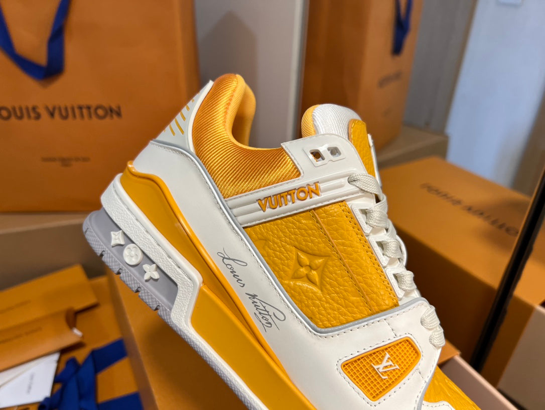 L 25 trainer yellow sneakers