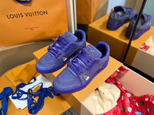 L 25 trainer Purple sneakers