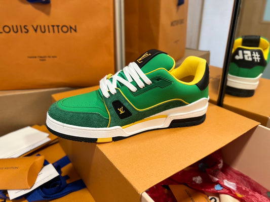 L 25 trainer Green sneakers