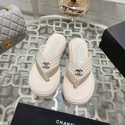 C chunky sandals（pale pink/Black）